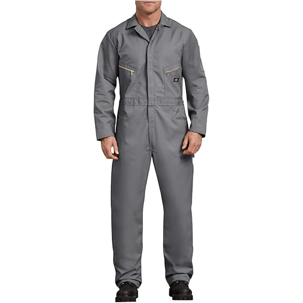 Amazon.com: Sinleey Men's One Piece Multi Pockets Coveralls